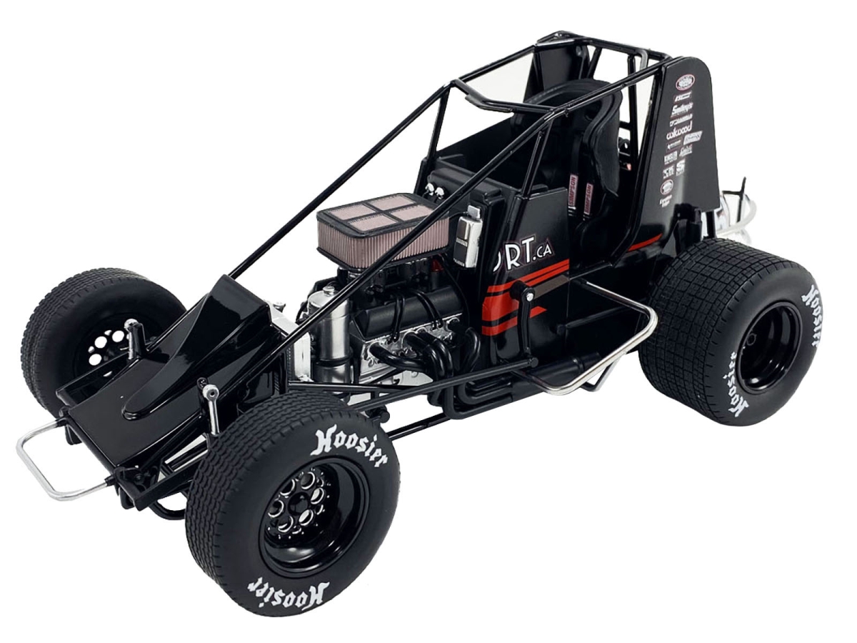 Picture of Acme A1824015 Winged Sprint No.15H Sam Hafer Tepe Jr. True North Bet Hills Racing World of Outlaws 2024 1 by 18 Diecast Model Car