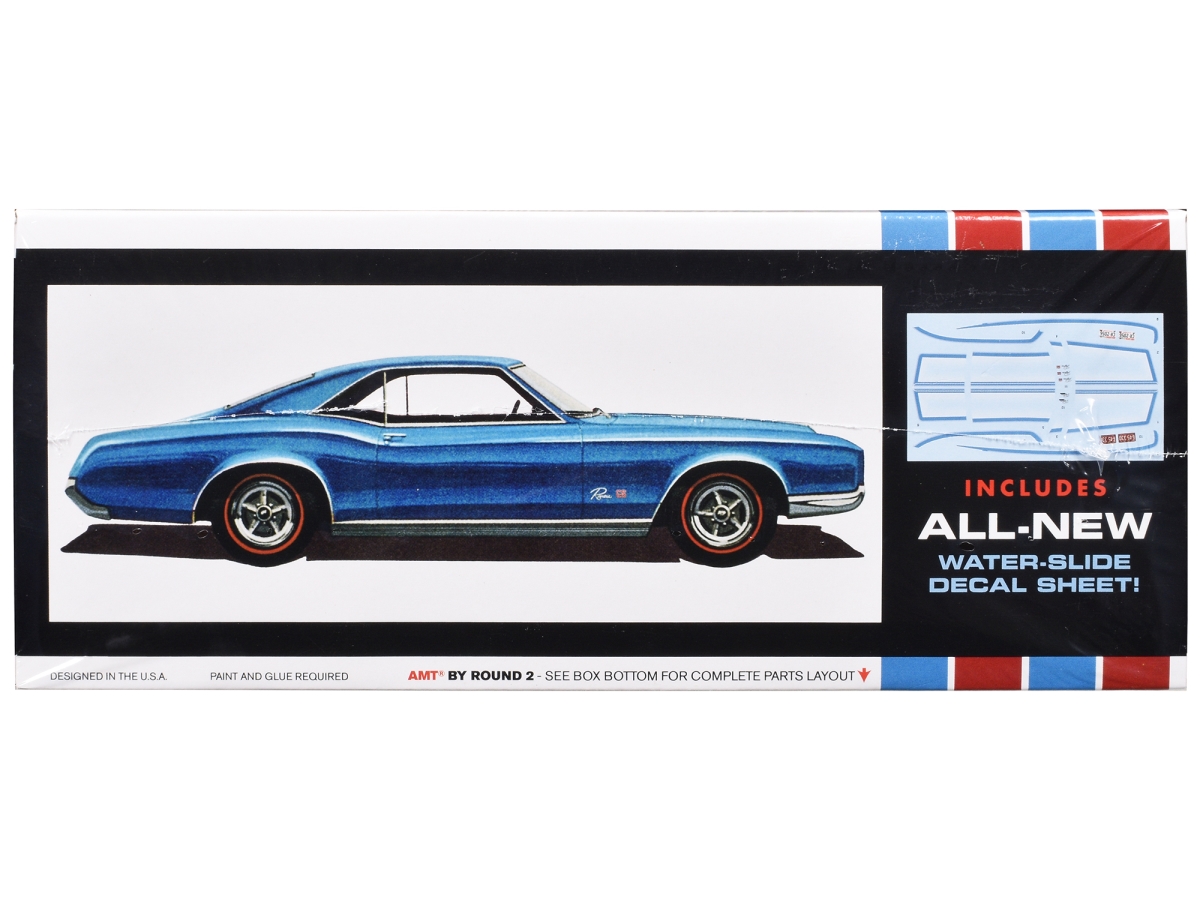 1439 1966 Buick Riviera GS 1 by 25 Scale Skill 2 Model Car Kit