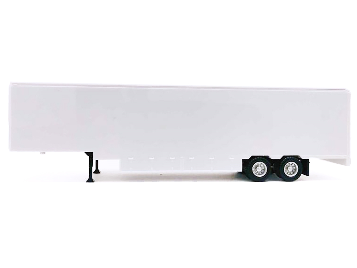 005509GR 48 ft. Moving Van Trailer Light Gray 1-87 Scale - HO Plastic Model