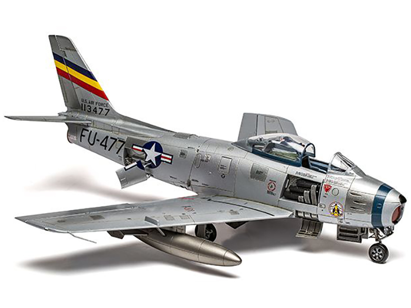 Picture of Airfix A08111 Level 2 Model Kit North American F-86F Sabre Aircraft with 2 Scheme Options 1-48 Scale Plastic Model Kit