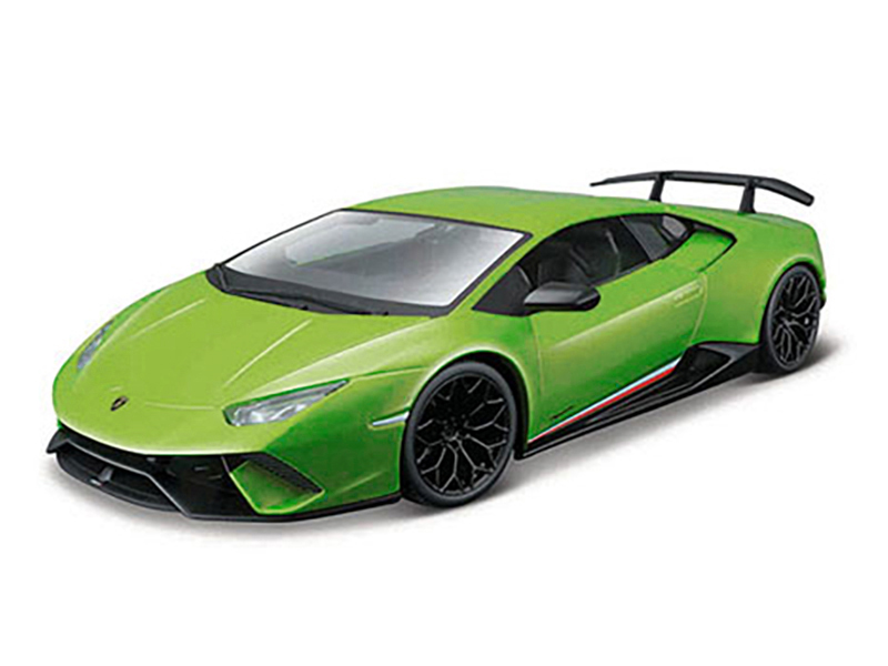 Lamborghini Huracan Performante Diecast Model Car - Green - 1:64 Scale - Realistic Details