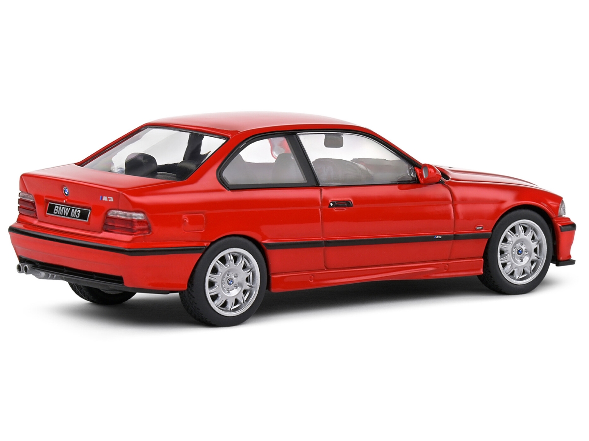S4315201 1999 BMW E36 M3 Coupe Brilliant Red 1-43 Scale Diecast Model Car