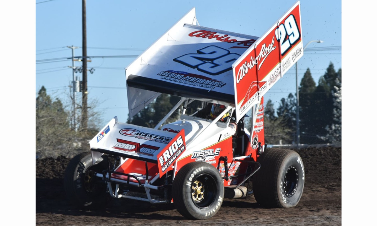 Picture of Acme A5024007 Winged Sprint Car No.29 Bud Kaeding Missile Motorsports BK Motorsports - 2024 1-50 Scale Diecast Model Car