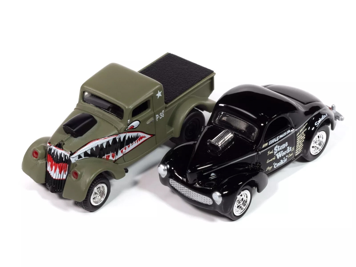 JLPK023B  2024 Release B 6 Piece 1-64 Scale Diecast Model Cars Set - Pack of 2