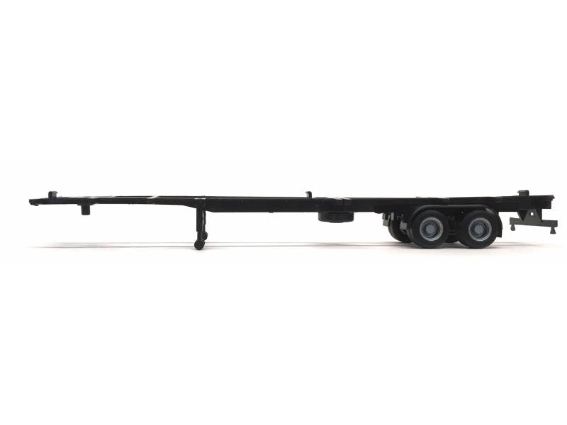 005304BK Container Chassis for 2-Axle 48 ft. Trailer 1-87 Scale - HO Plastic Model