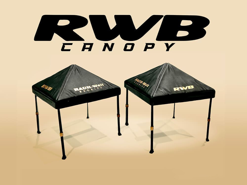 AD-2418MJ RWB - RAUH-Welt BEGRIFF 2 Piece Black Limited Edition Canopy Set for 1-64 Scale Models