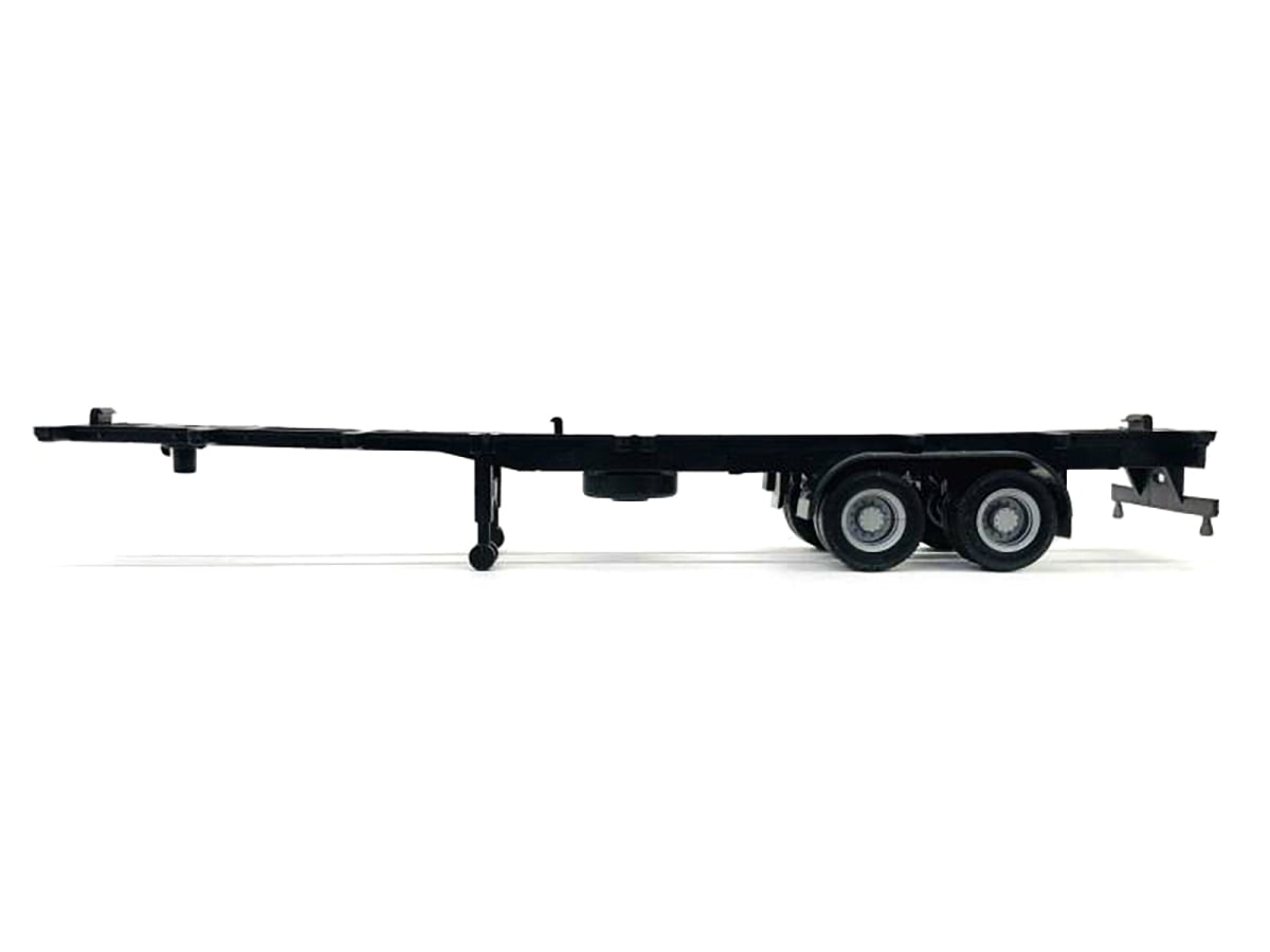 005303BK Container Chassis for 2-Axle 40 ft. Trailer 1-87 Scale - HO Plastic Model