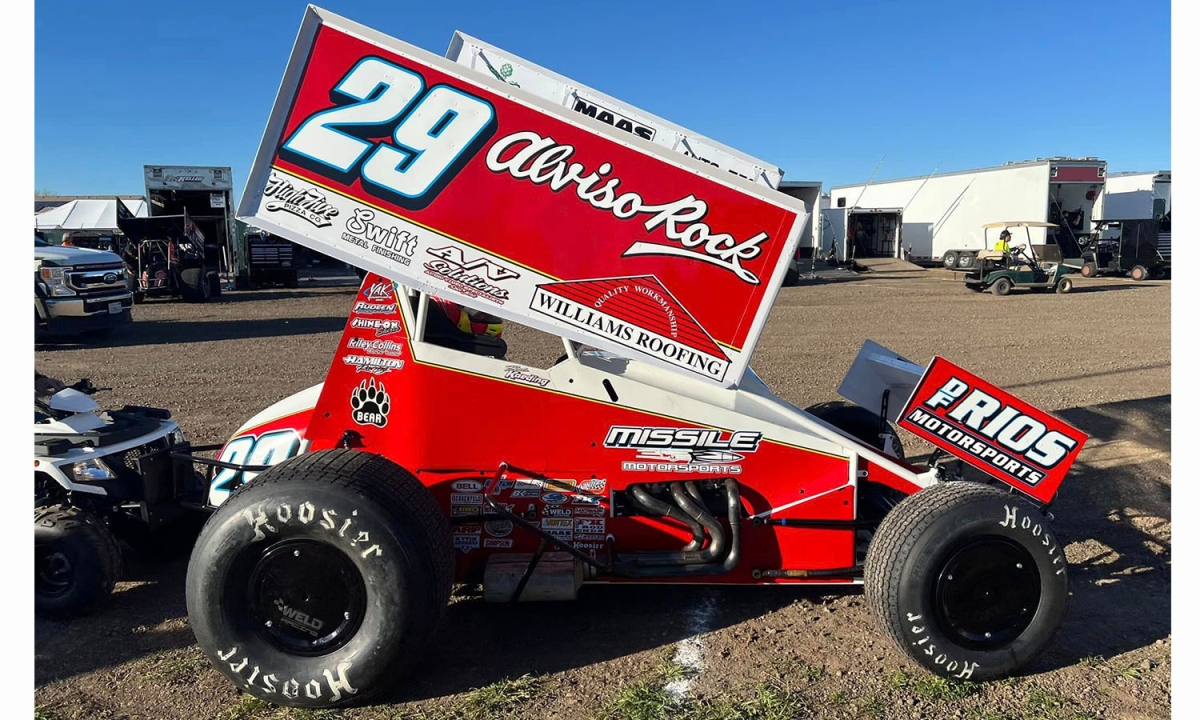 Picture of Acme A1824007 Winged Sprint Car No.29 Bud Kaeding Missile Motorsports BK Motorsports - 2024 1-18 Scale Diecast Model Car