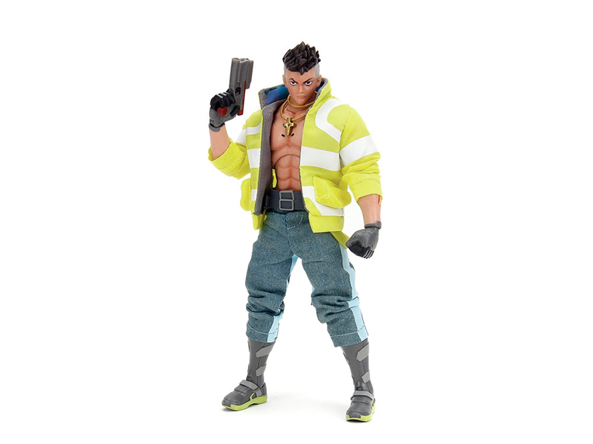 Jada 35004 David Martinez 6 Moveable Figure with Accessories & Alternate Head & Hands Cyberpunk - Edgerunners - 2022 TV Series Model