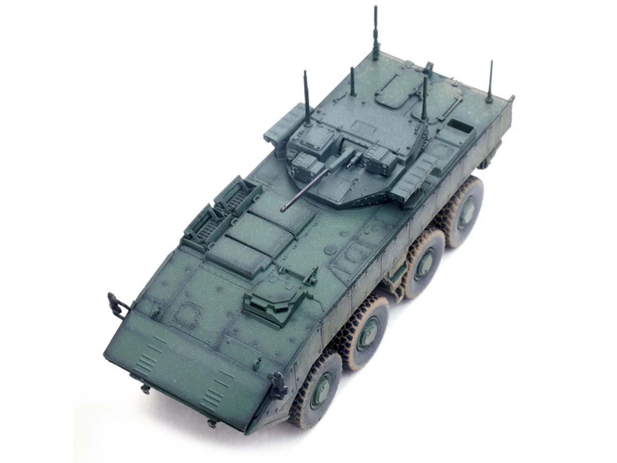 Picture of Panzerkampf 12221PE Bumerang - Object K-17 IFV - Infantry Fighting Vehicle Russian Army Green Camouflage Armor Premium Series 1-72 Scale Diecast Model