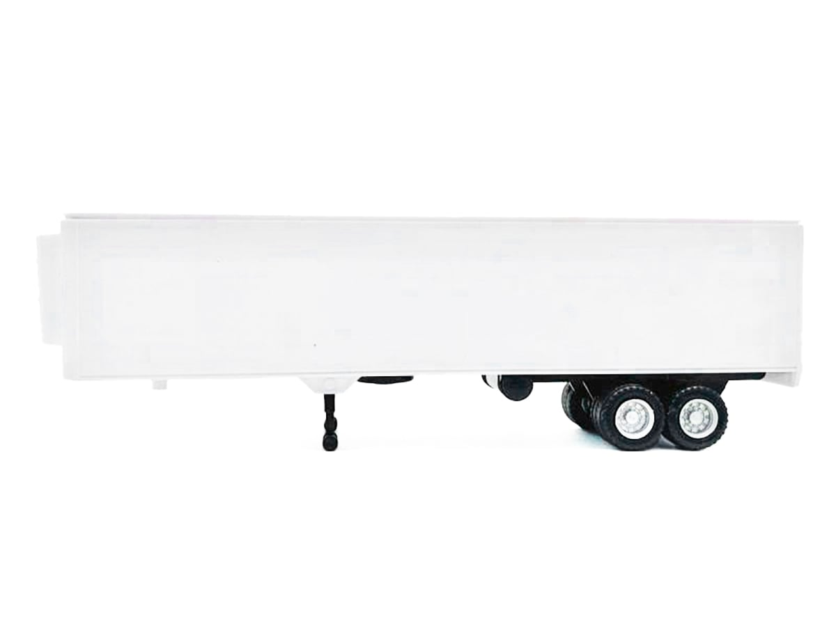 005271W 40 ft. 1-87 Scale Refrigerated Reefer Trailer HO Plastic Model - White