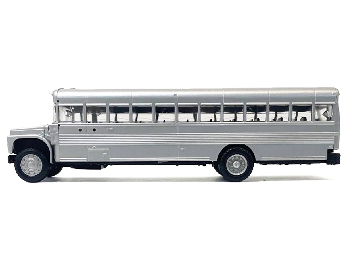 Picture of Promotex 006620S 1-87 Scale Metallic HO Plastic School Bus Model - Silver