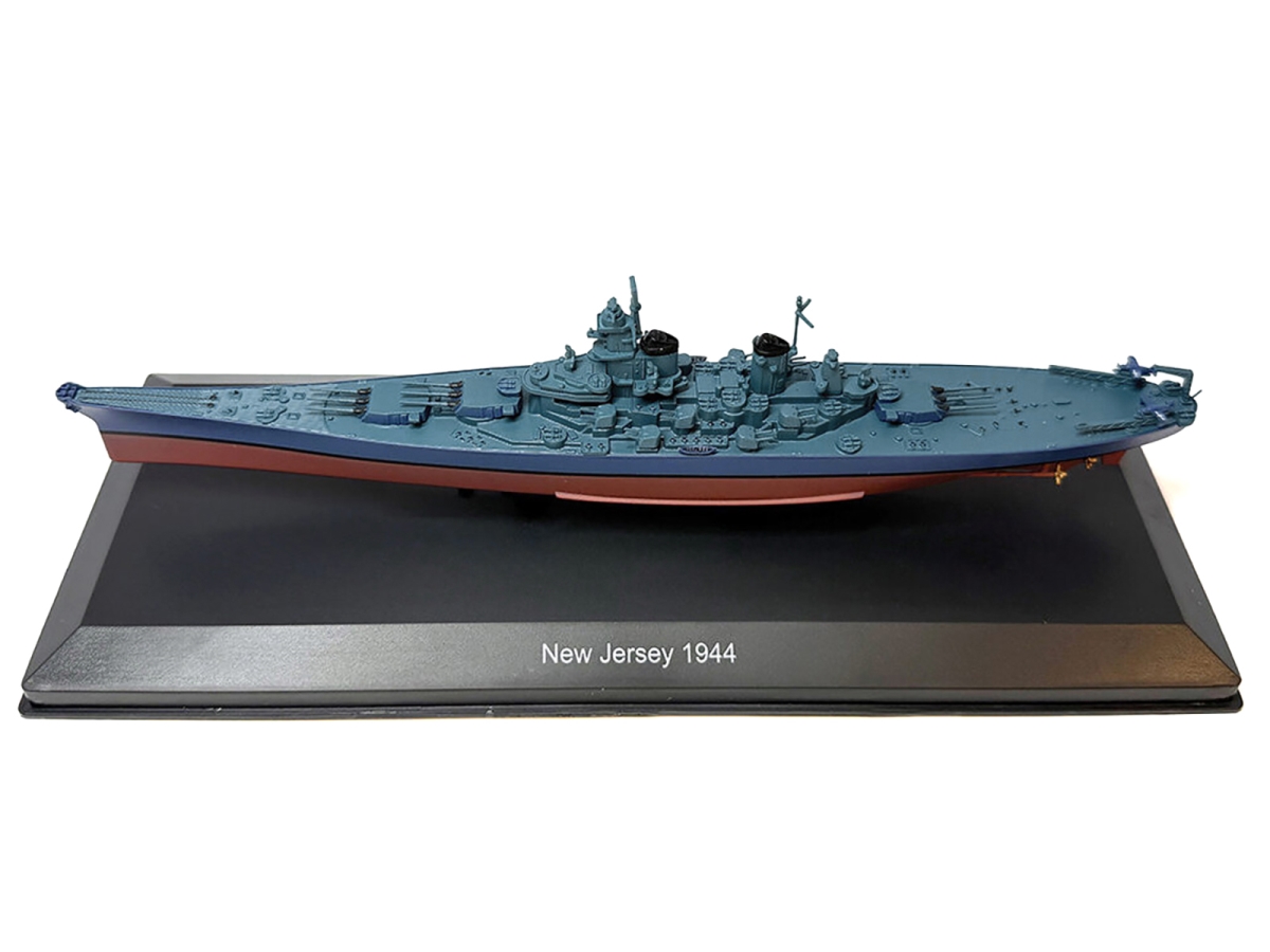 HW1100-003SP USS Jersey BB-62 Battleship 1944 1-1100 Scale Diecast Ship Model