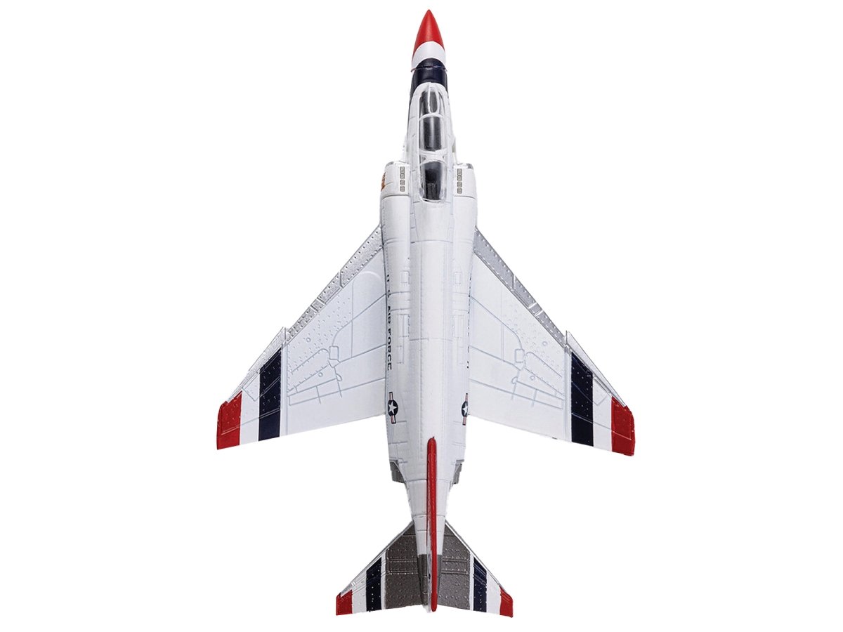 Picture of Air Force 1 AF1-0148C No.1 McDonnell Douglas F-4 Phantom Aircraft Thunderbirds United States Air Force Collector Series 1-144 Scale Diecast Model