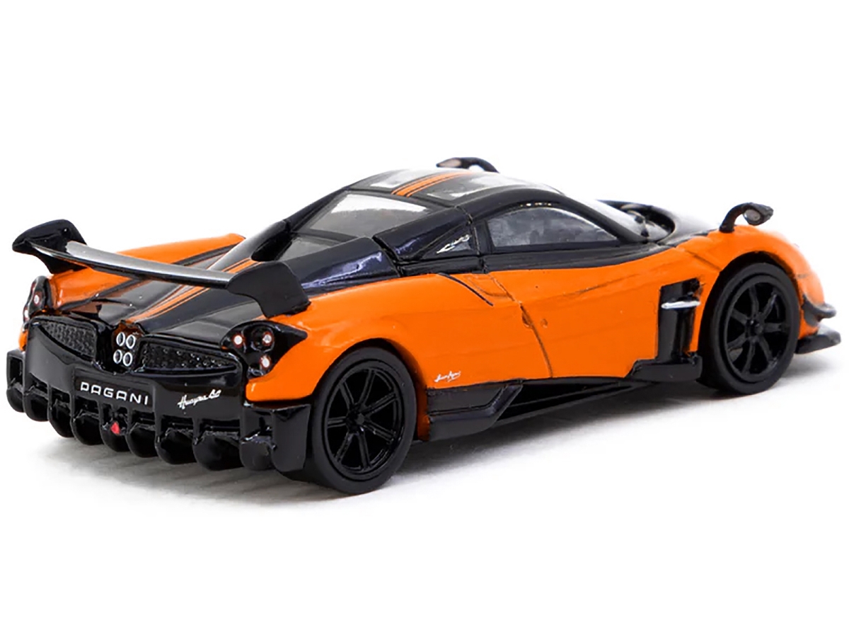 Picture of Tarmac Works T64G-TL014-OR Pagani Huayra BC Arancio Saint Tropez Orange & Black Global64 Series 1-64 Scale Diecast Model Car