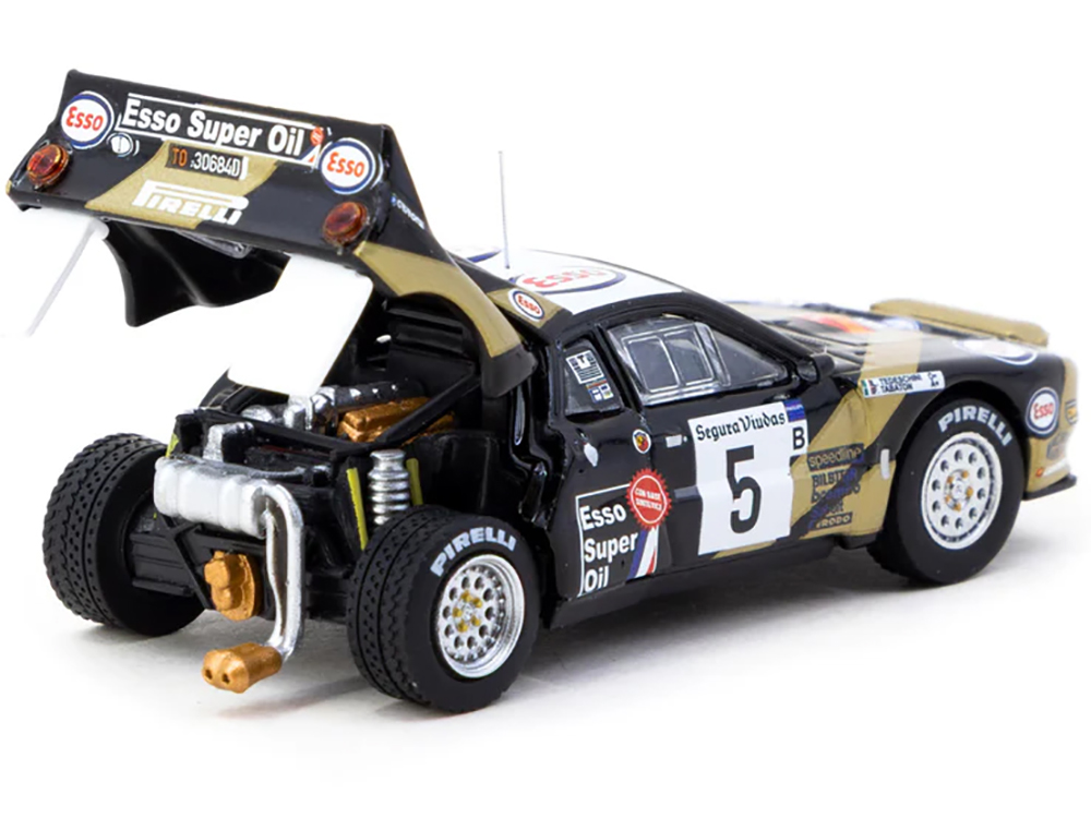 Picture of Tarmac Works T64P-TL002-85CAT05 Lancia 037 Rally No.5 Fabrizio Tabaton - Luciano Todeschini Winner Catalunya 1985 Hobby64Plus Series 1-64 Scale Diecast Model Car