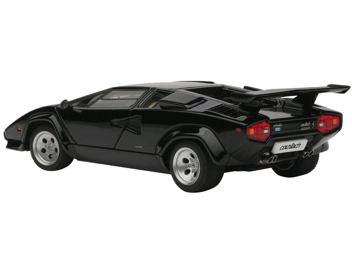 54532 Lamborghini Countach 5000S Black 1-43 Scale Diecast Model Car