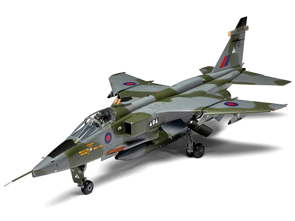Picture of Airfix A11010 Level 4 SEPECAT Jaguar GR.1-GR.1A Aircraft with 4 Scheme Options 1-48 Scale Plastic Model Kit