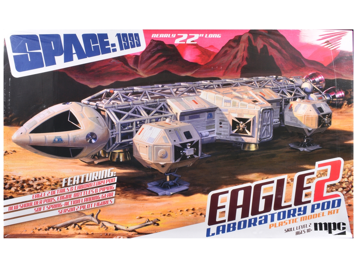 923M Skill 2 Model Kit Eagle 2 Laboratory Pod Space 1999 1975-1977 TV Series 1-48 Scale Model