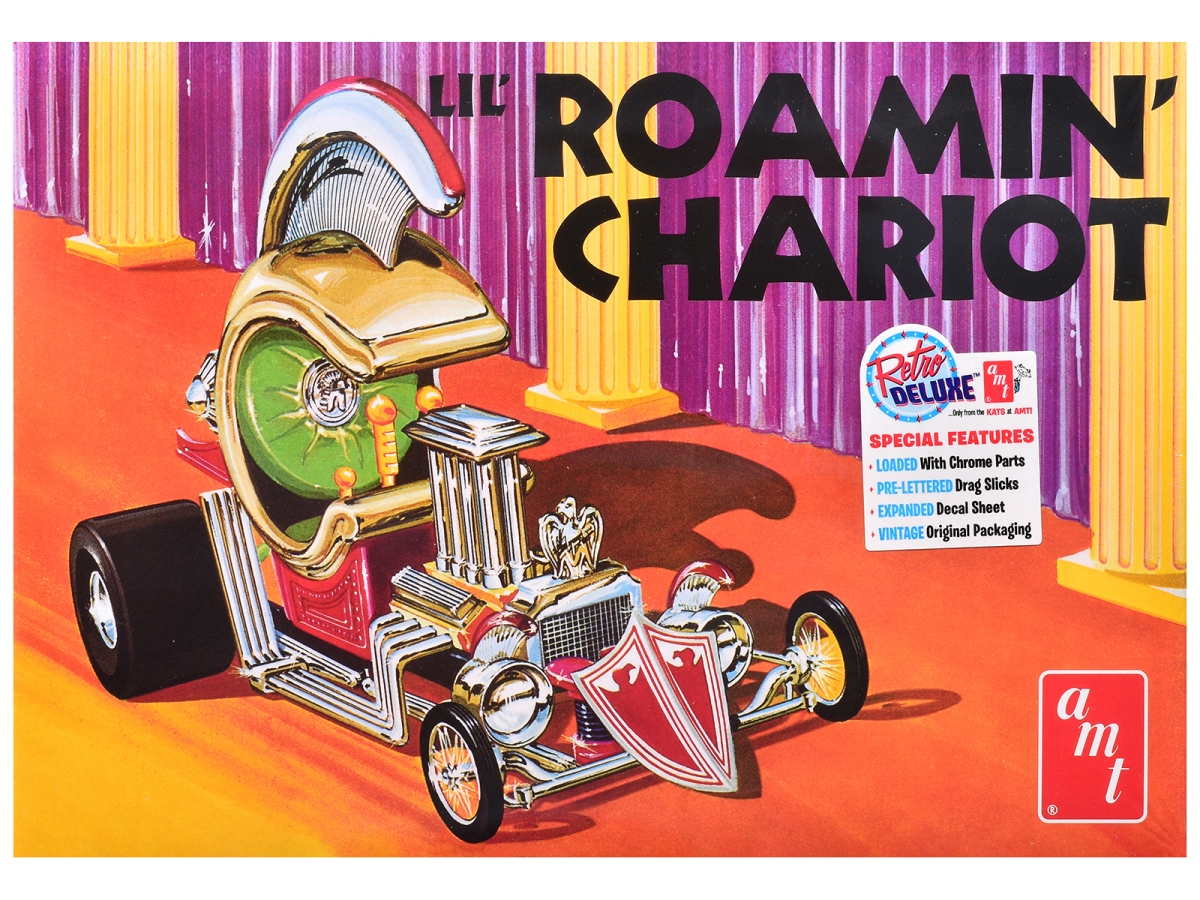 1487 Skill 2 Model Kit Lil Roamin Chariot Show Rod 1-25 Scale Model