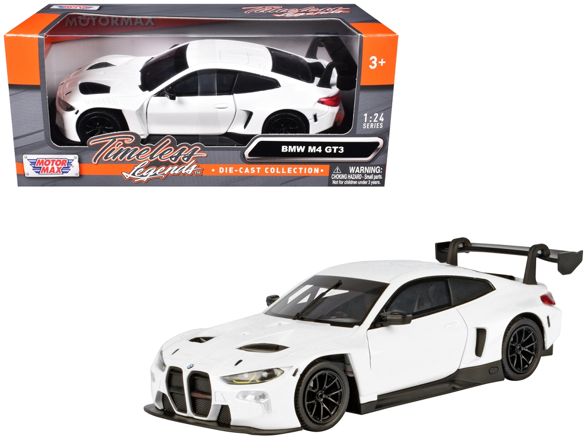 79390W BMW M2 GT3 White Timeless Legends Series 1-24 Scale Diecast Model Car