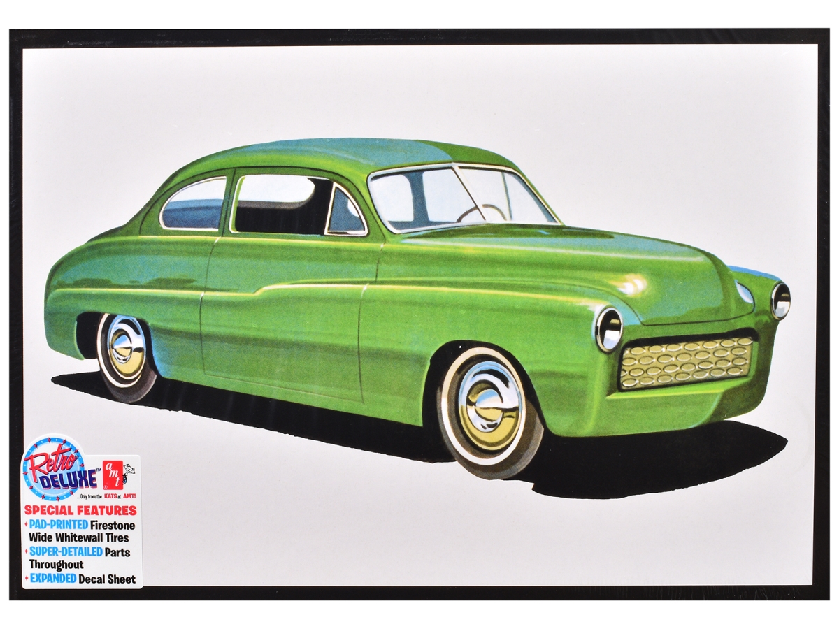 1496 Skill 2 Model Kit 1949 Mercury Club Coupe 1-25 Scale Model