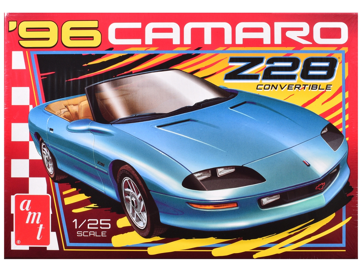 1495 Skill 2 Model Kit 1996 Chevrolet Camaro Z28 Convertible 1-25 Scale Model