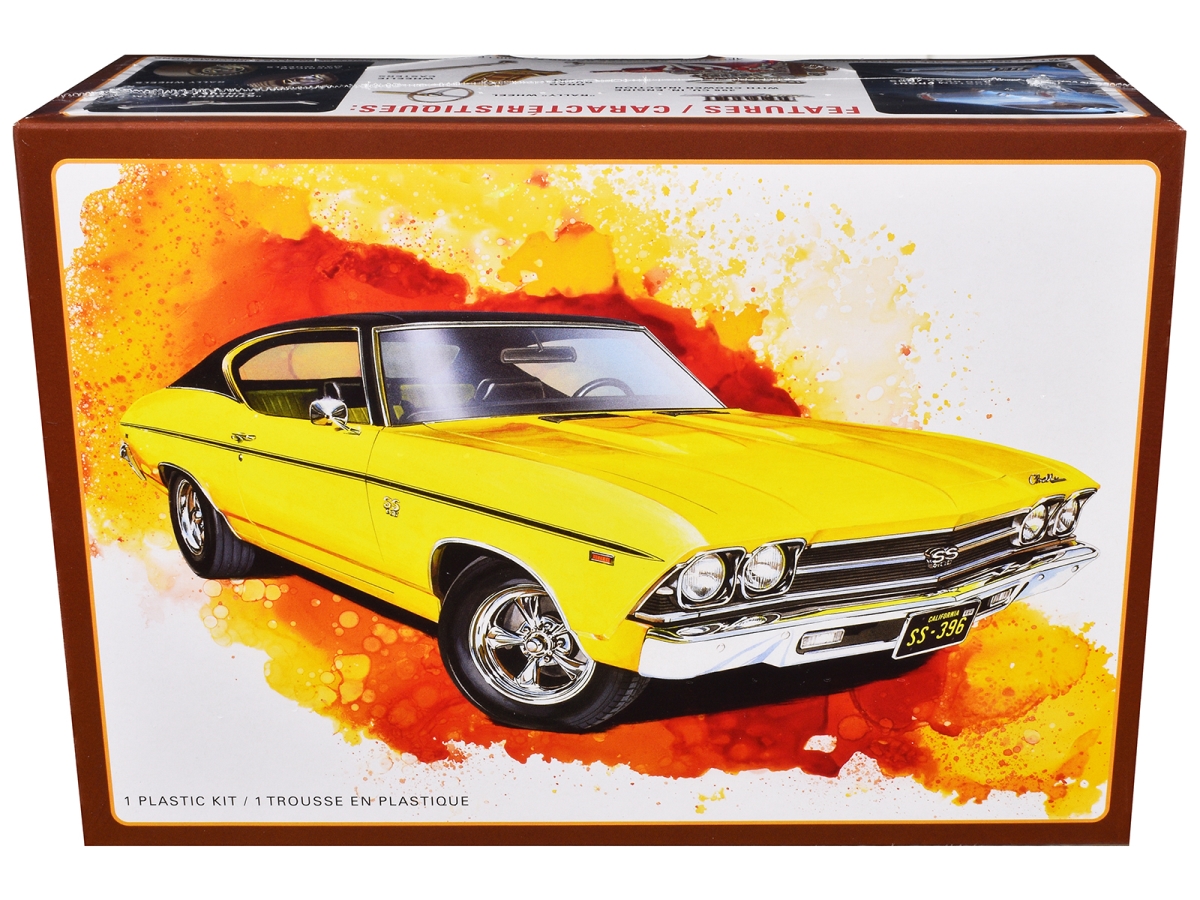 1519 Skill 2 1969 Chevrolet Chevelle SS 396 1-25 Scale Model Kit Car