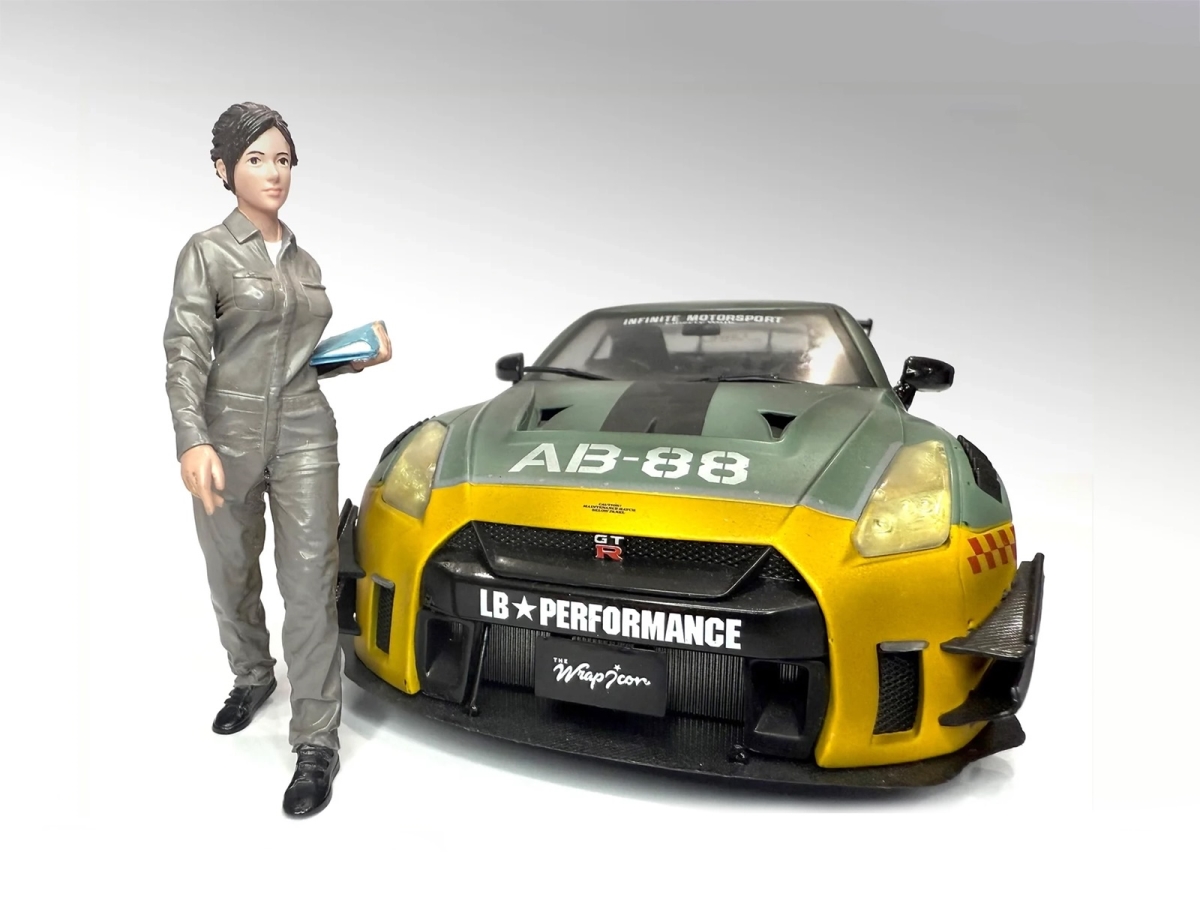 ADP-60102 Top Tuners Figure No.2 Premium Series for 1-18 Scale Model Kit