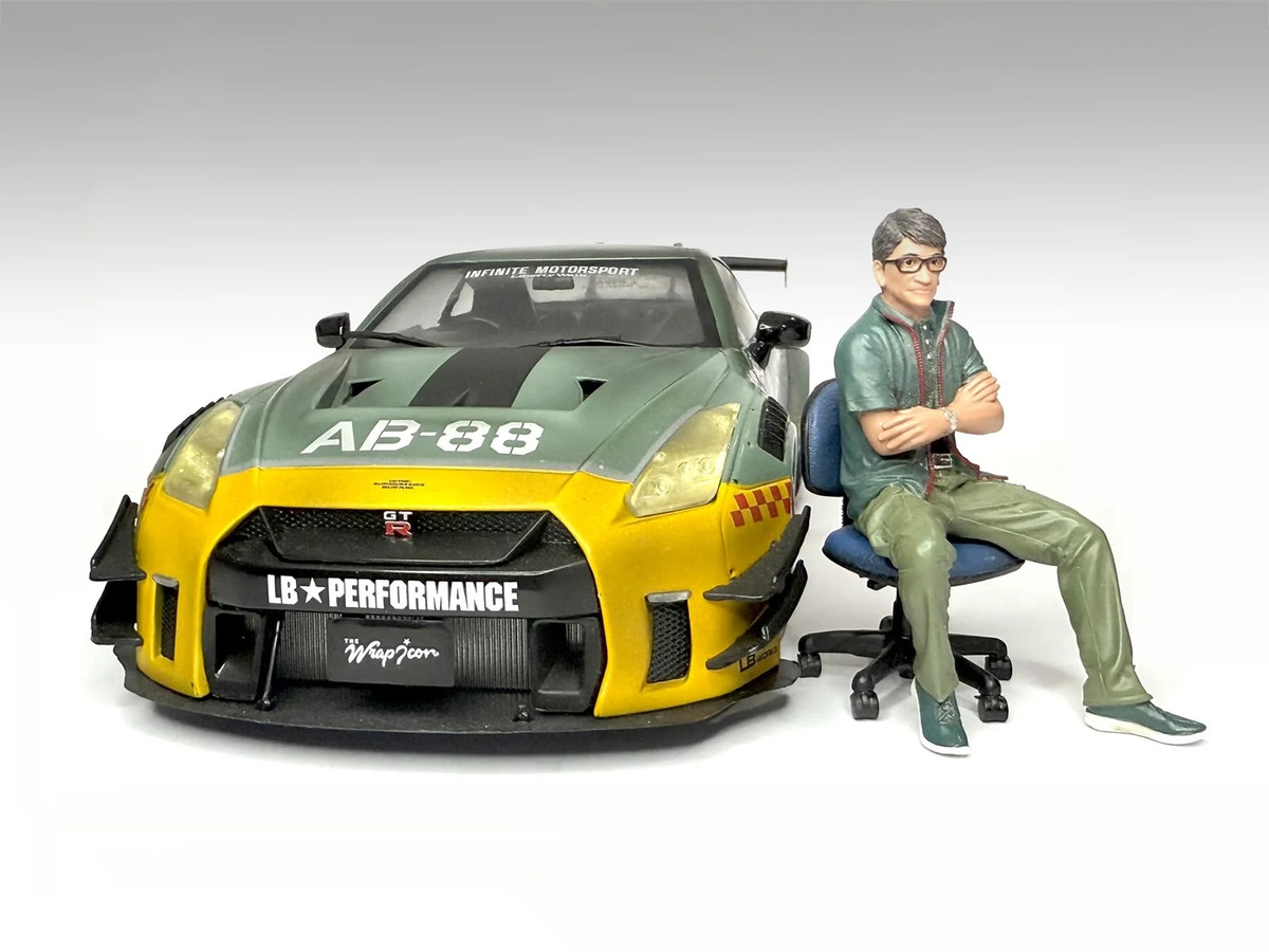 "Top Tuners" Figure #1 "Premium" Series for 1/24 scale models by American Diorama