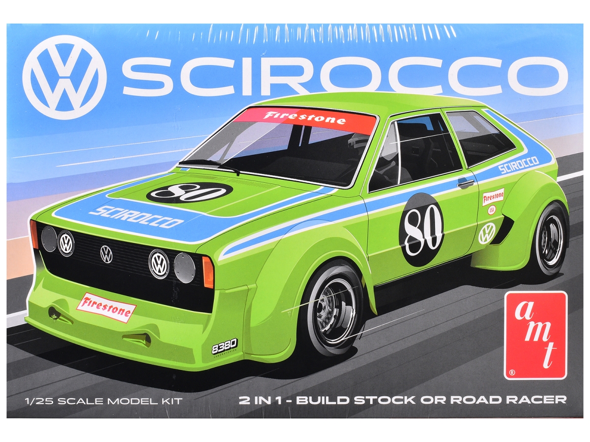1476 Skill 2 Volkswagen Scirocco T-A Champ 1-25 Scale Model Car Kit