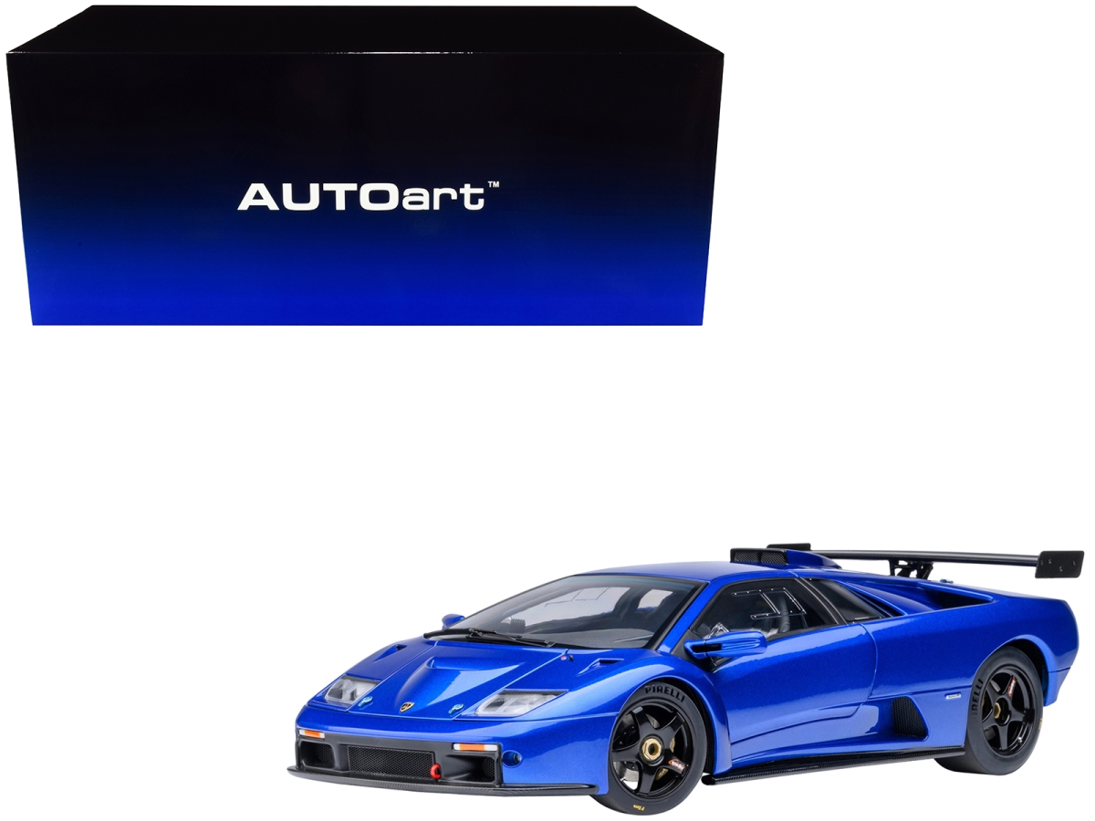 AA79135 Lamborghini Diablo GTR Monterey Blue Metallic 1-18 Scale Model Car