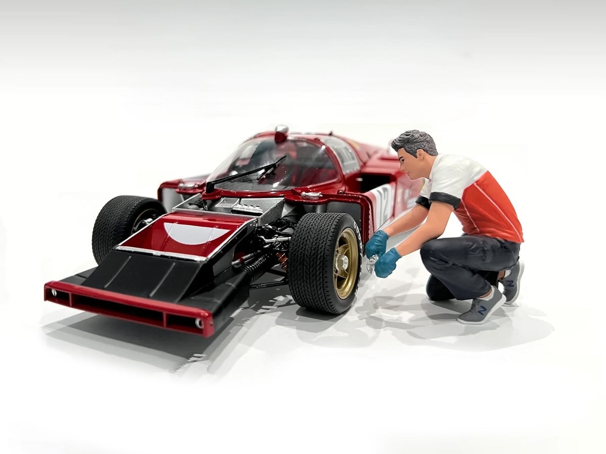 AD-25005 Race Crew Figure No.5 for 1-24 Scale Model Kit