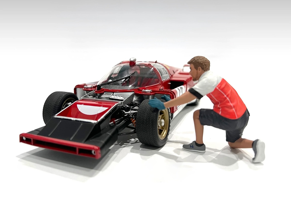 AD-25001 Race Crew Figure No.1 for 1-24 Scale Model Kit