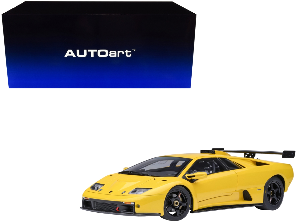 AA79138 Lamborghini Diablo GTR Superfly Yellow 1-18 Scale Model Car