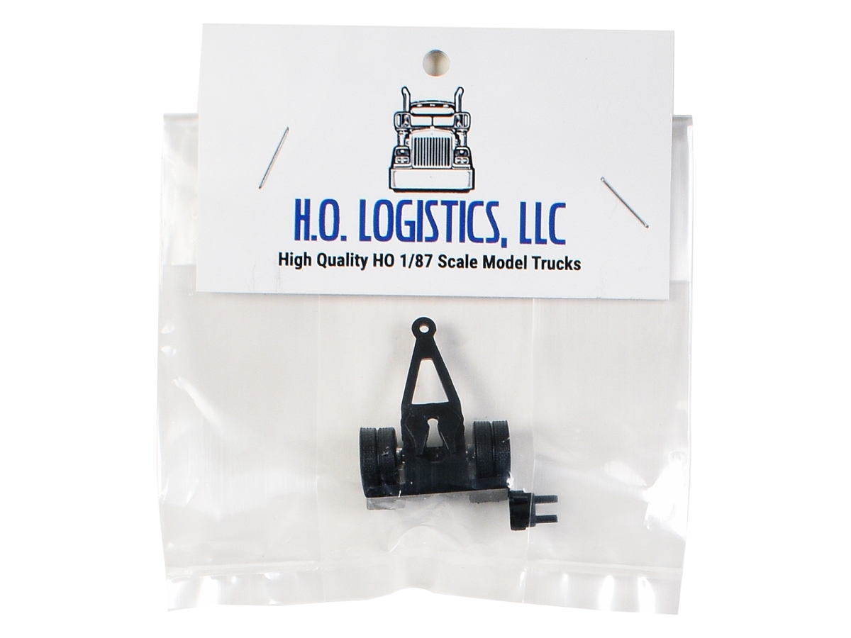 HL-28005 Trailer Dolly Black Kit 1-87 HO Scale Plastic Model Car
