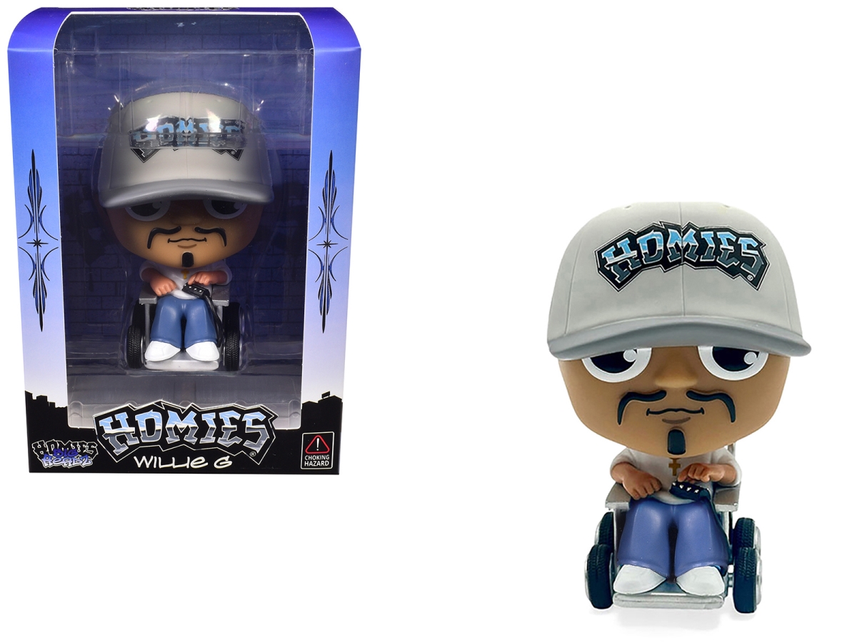 20531 4.5 in. Willie G  Big Headz Series 5 Model Action Figure
