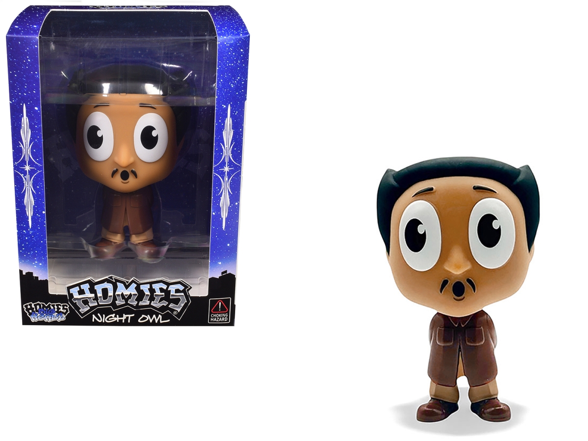 20533 4.5 in. Night Owl  Big Headz Series 5 Model Action Figure