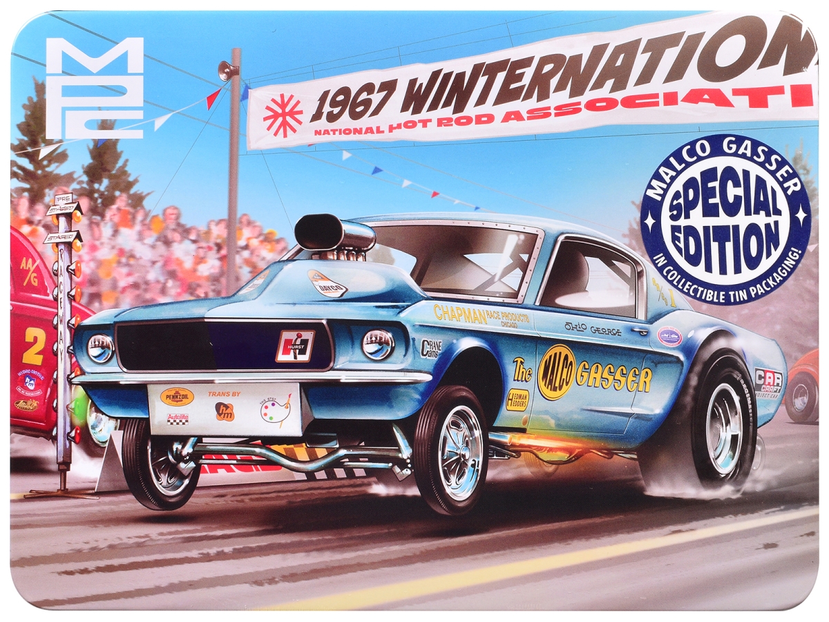 1027 Skill 2 Ohio Georges Malco Gasser with Collectors Tin 1-25 Scale Model Car Kit