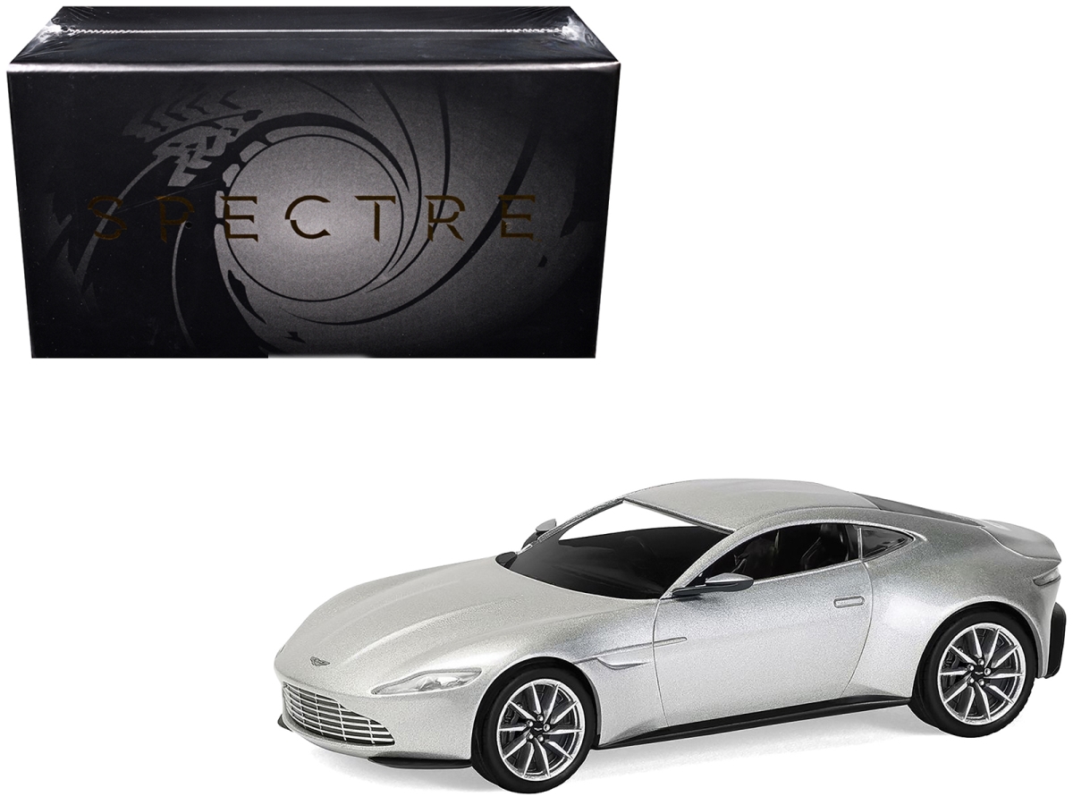 Corgi CC08003 Aston Martin DB10 RHD Right Hand Drive Silver Metallic James Bond 007 Specter 2015 Movie Diecast Model Car