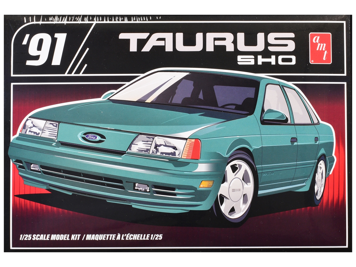 1554M Skill 2 Model Kit 1991 Ford Taurus SHO 1-25 Scale Model Car