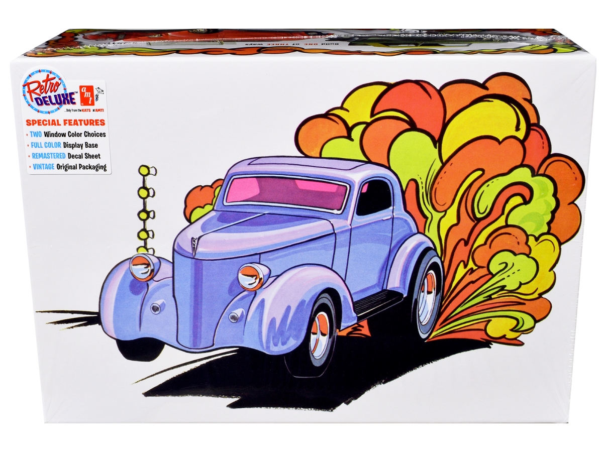 1534 Skill 2 Model Kit 1936 Ford Coupe Gasser 3-in-1 Kit 1-25 Scale Model Car