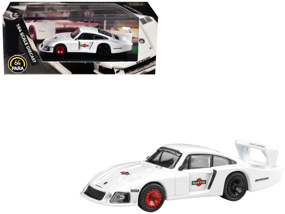 PA-55803 Porsche 935-78 Moby Dick Martini Racing White 1-64 Scale Diecast Model Car