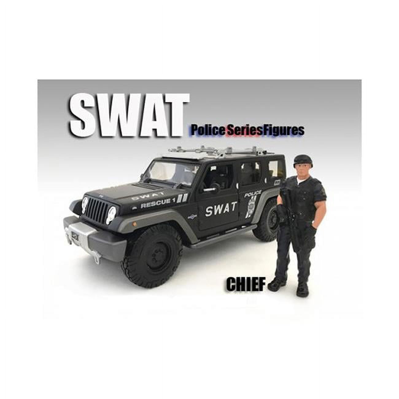 Picture of American Diorama 77418 1 by 18 Scale SWAT Team Chief Figure for Models