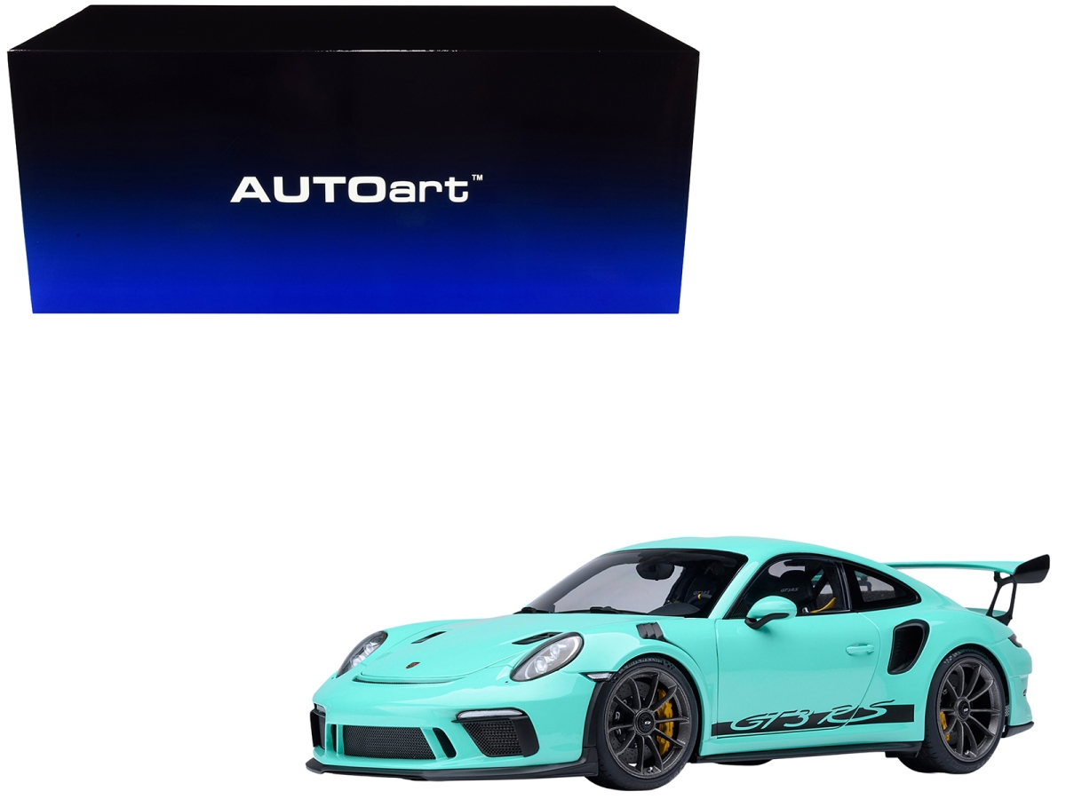 78181 Porsche 911 991.2 GT3 RS Mint Green 1-18 Scale Model Car