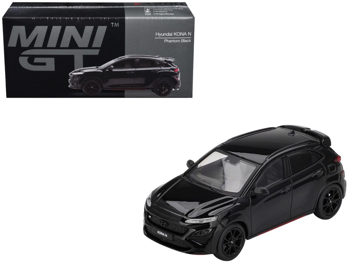 MGT01206 Hyundai Kona N Phantom Black Limited Edition 1-64 Scale Diecast Model Car