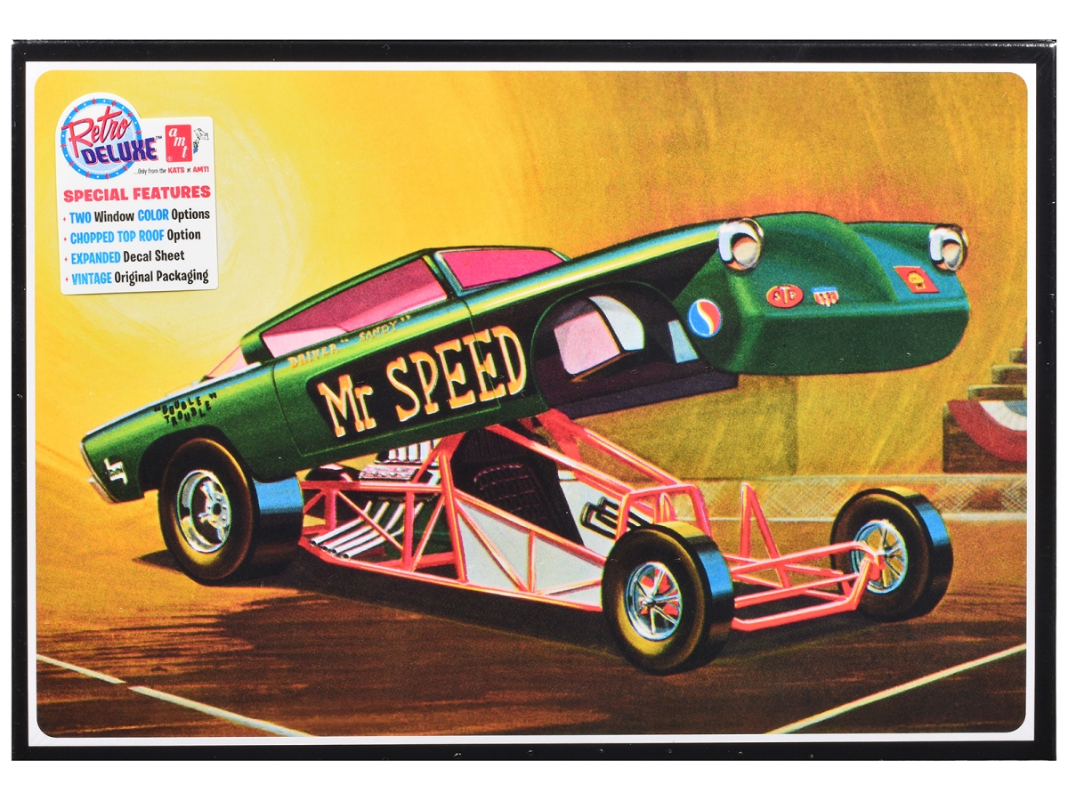 1549 Skill 3 Model Kit with 1953 Studebaker Funny Mr. Speed 1-25 Scale Model Car