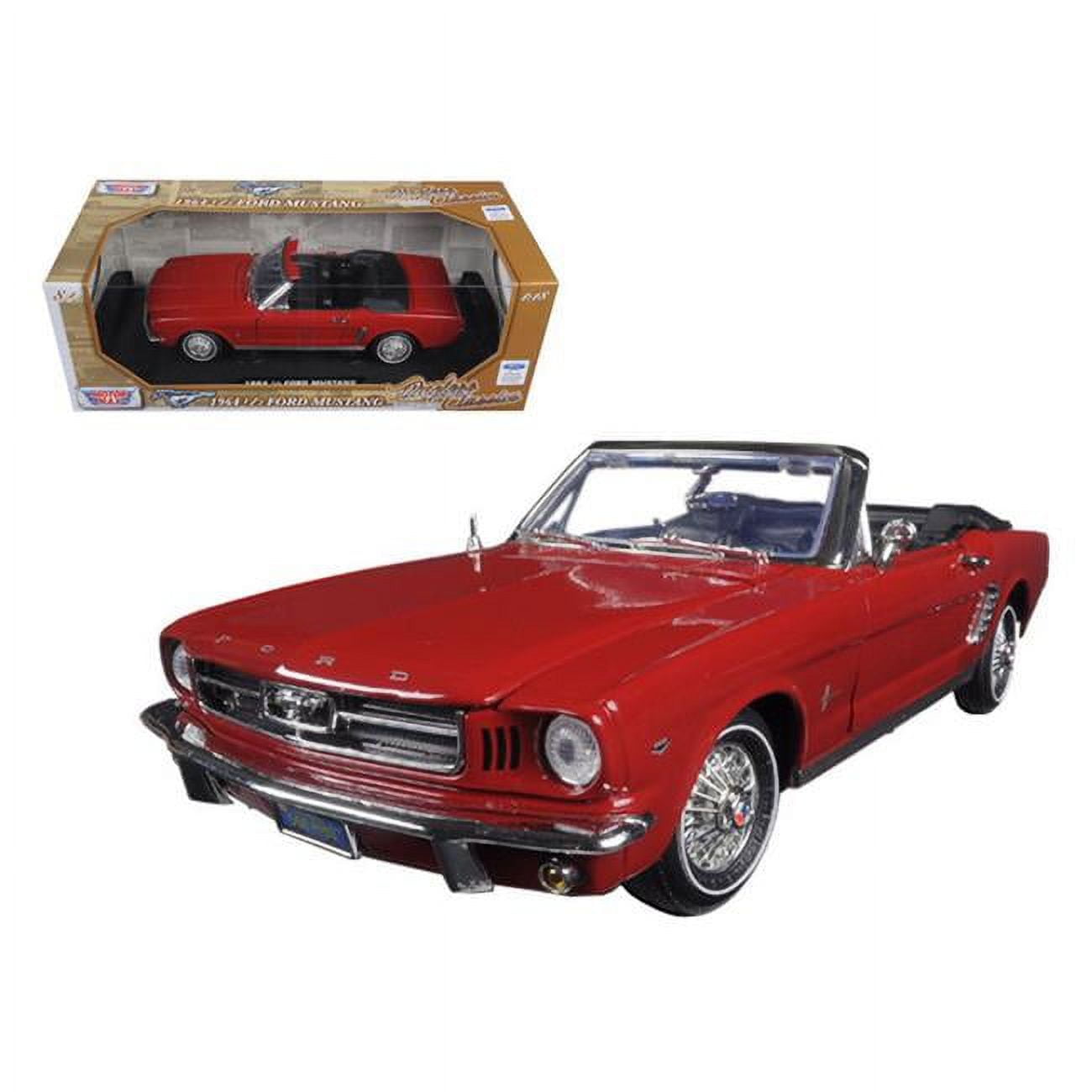 1 by 2 Ford Mustang Convertible Red Timeless Classics 1 by 18 Diecast Model Car -  Play4Hours, PL994455