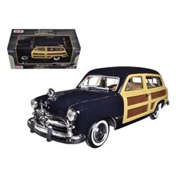 Picture of Motormax 73260dkbl 1949 Ford Woody Wagon Model Car&#44; Dark Blue