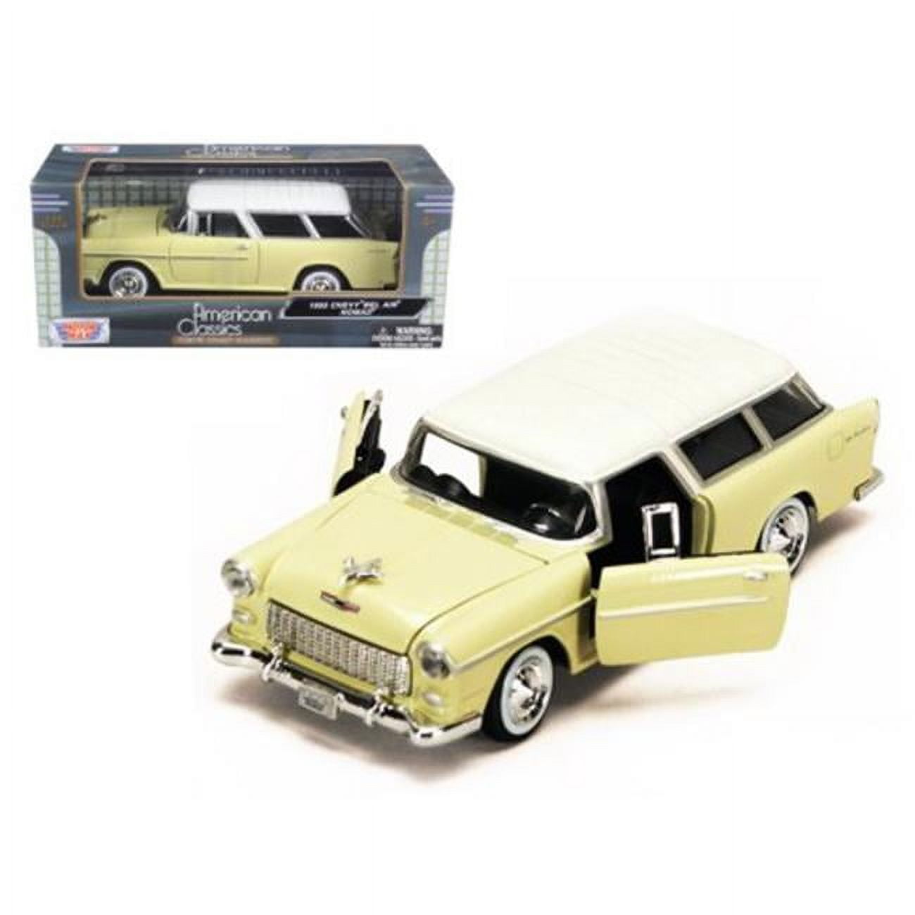 1955 Chevy Model Nomad, Yellow